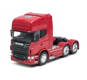 Welly Tractor Scania V8 R730 1:32 red